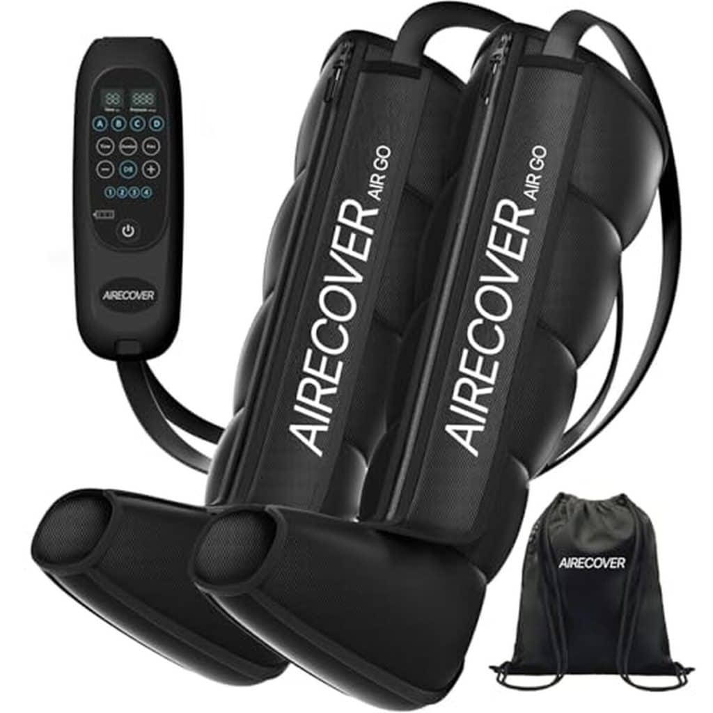 Test des bottes de pressothérapie sans fil Airecover : soulagement et récupération