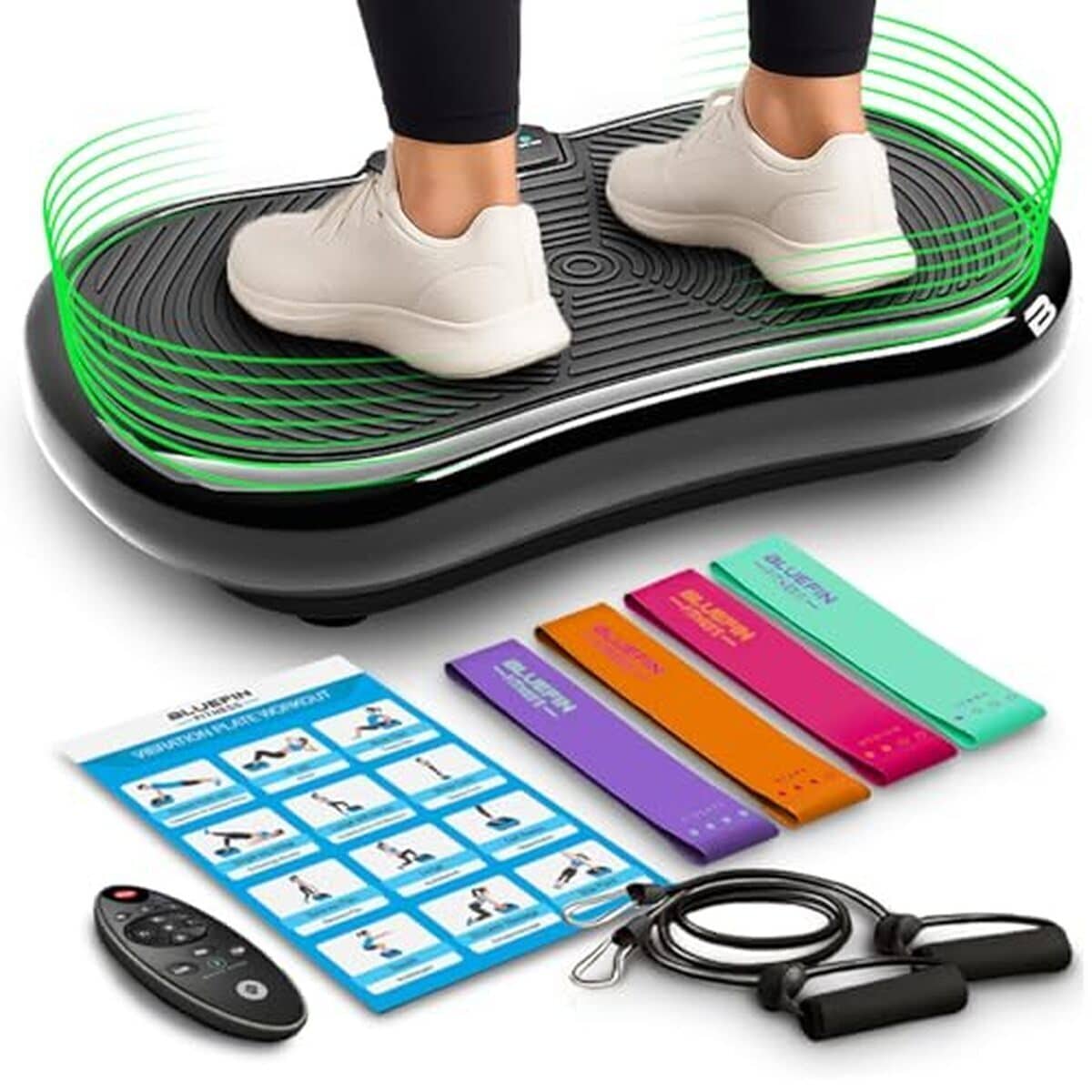 Test de la plateforme vibrante Bluefin Fitness Ultra Slim : compacte et efficace