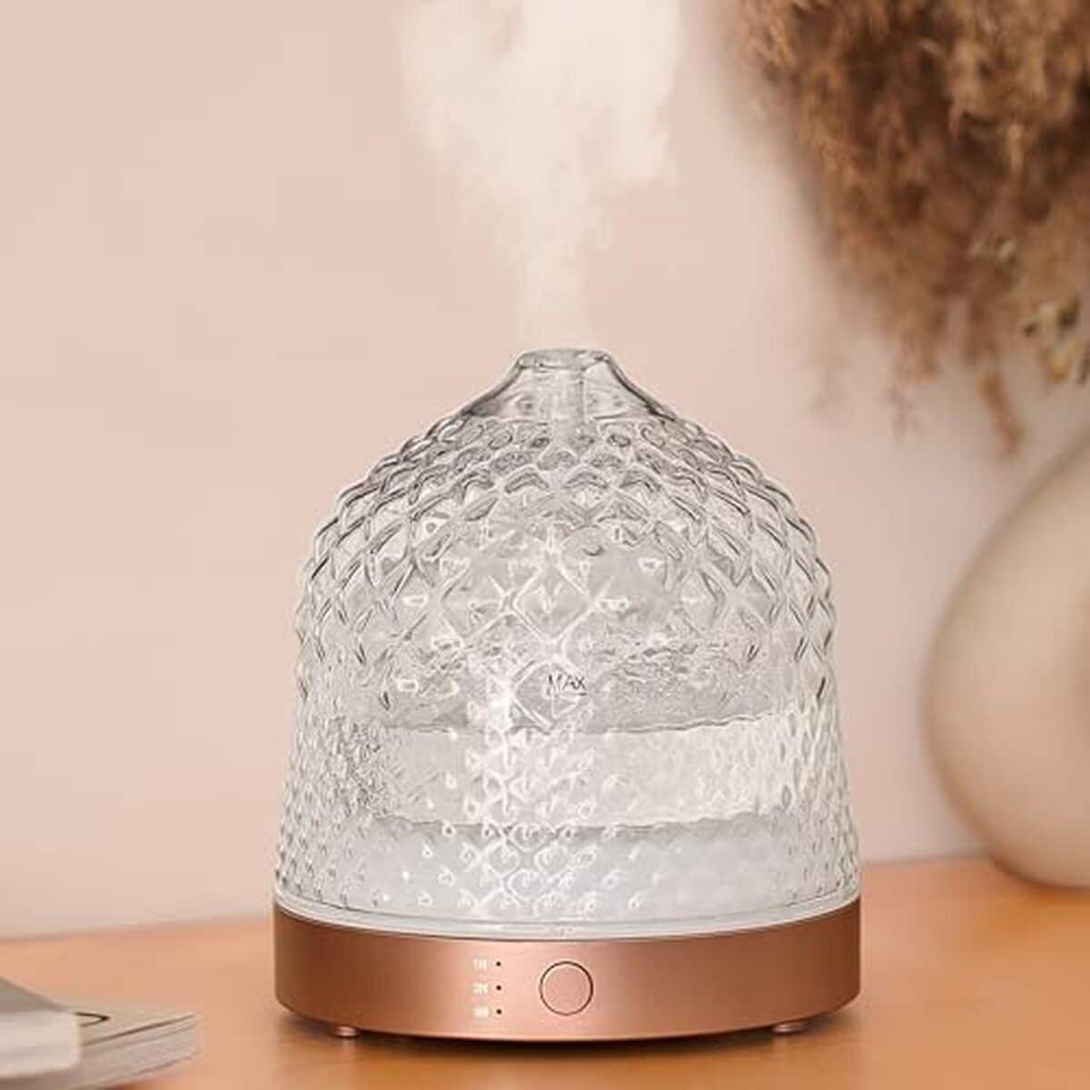Test du diffuseur d'huiles essentielles 200 ml à ultrasons