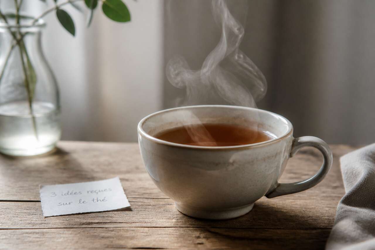 3 idées reçues sur le thé