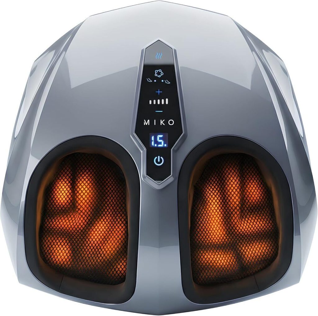 Test de la machine de massage des pieds Miko Shiatsu et chaleur