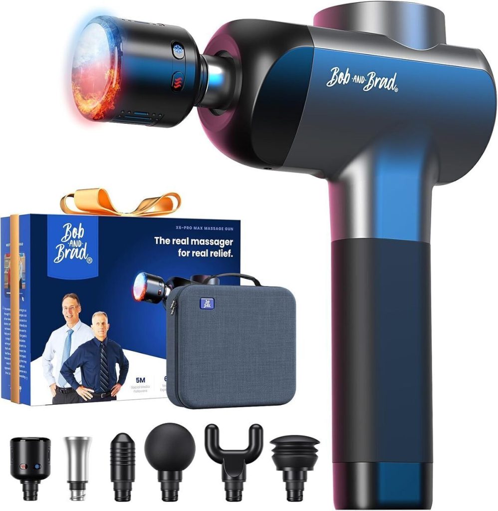Test du pistolet de massage Bob and Brad X6 Pro Max : la détente musculaire innovante