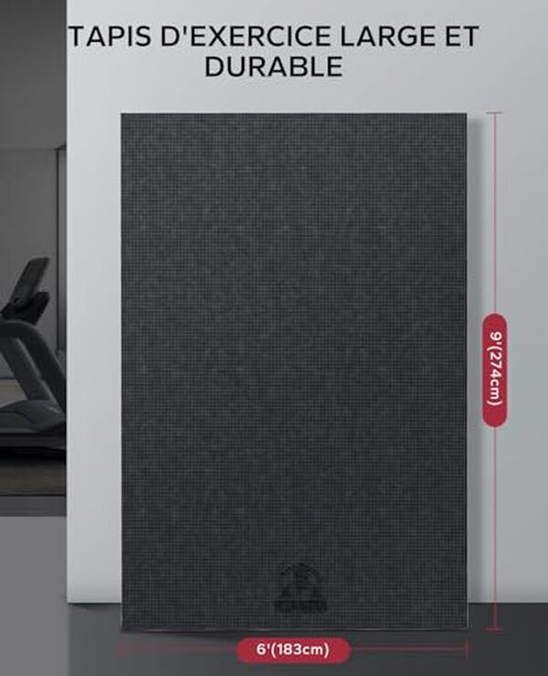 Découvrez notre avis détaillé sur le tapis HAPBEAR extra large 274 cm avec surface antidérapante : qualité, durabilité et performances testées.