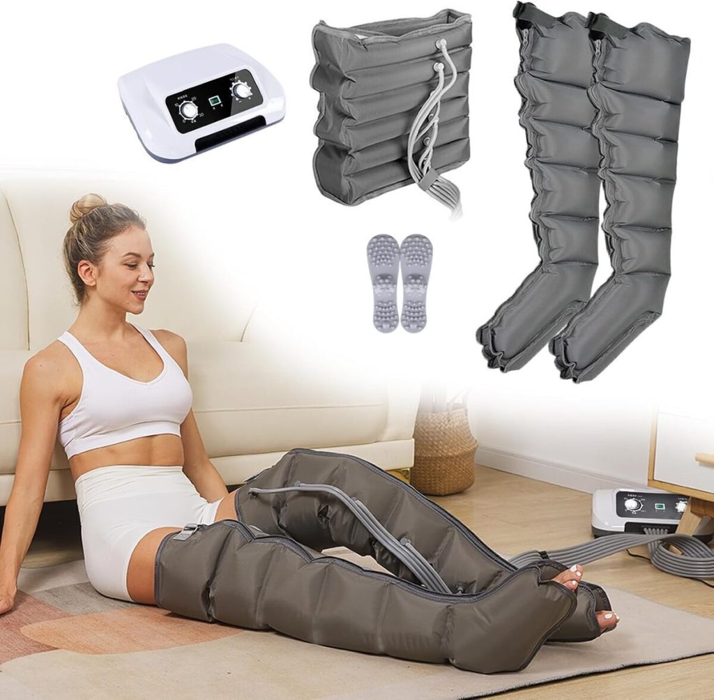 Test des bottes de pressothérapie 6 cavités : soulagement pour jambes lourdes