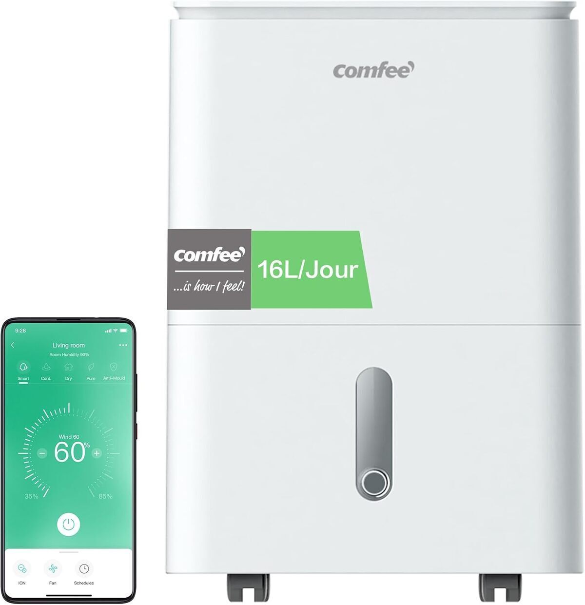 Test du déshumidificateur Comfee' Easy dry 16 : performance et technologie